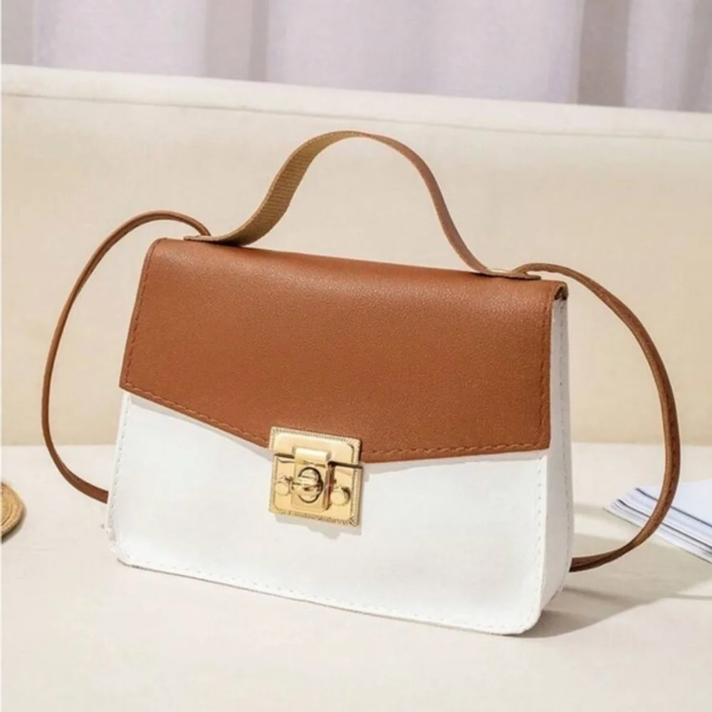 ⚠️Clearance Mini Two Tone Flap Square Bag - Picture 2 of 5